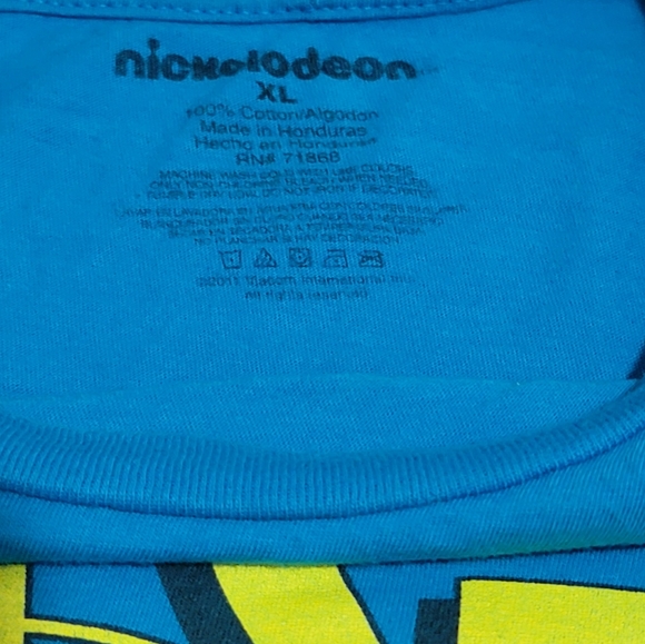 Ren and Stimpy Nickelodeon Vintage Mens Blue T-Shirt X-Large XL - Picture 5 of 7